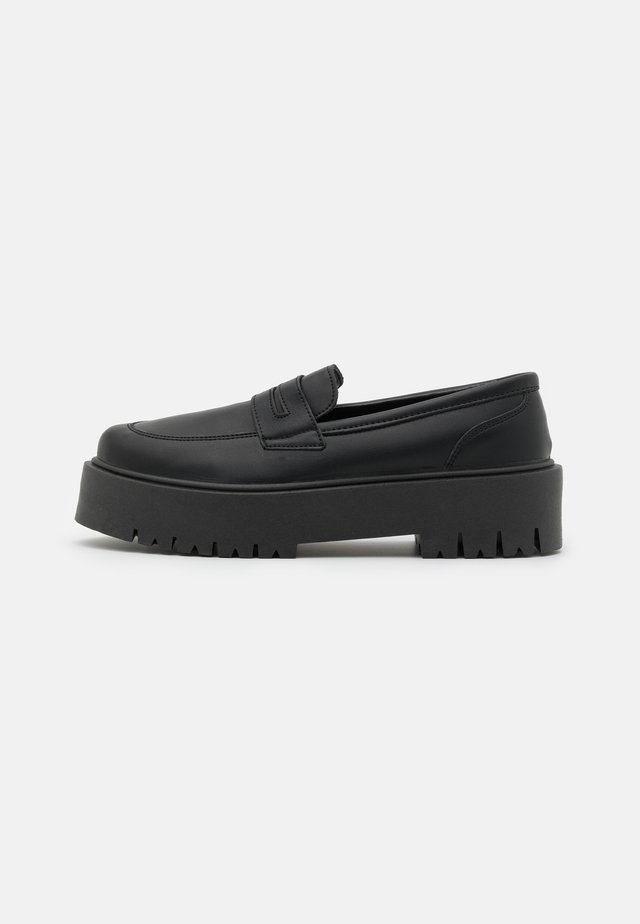 LOWDOWN LOAFER - Plateaupumps - black