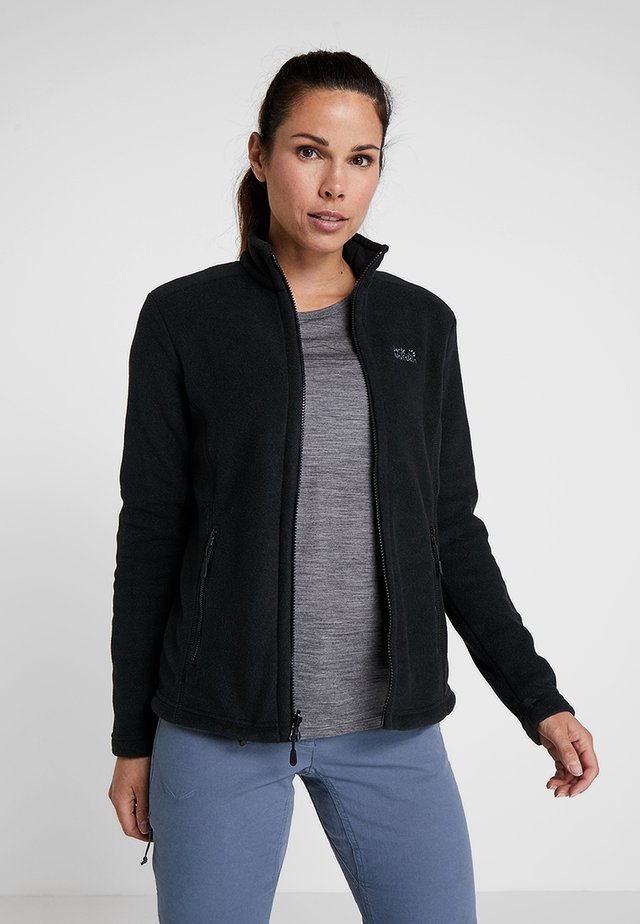 W MOONRISE JKT - Fleecejacke - black