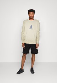 Jack & Jones PREMIUM JPRBLUPETE CREW NECK - Bluză de molton - island fossil