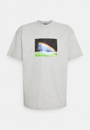 RAINBOW - Printtipaita - heather grey