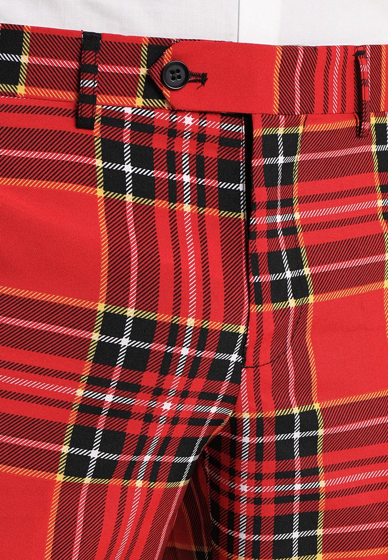 Herren Komplettanzüge | OppoSuits THE LUMBERJACK Anzug red/black/rot - NC77044 Herren Komplettanzüge | OppoSuits THE LUMBERJACK Anzug red/black/rot - NC77044