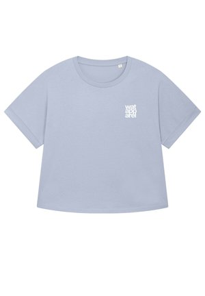 BASIC COLLIDER - T-shirt print - serene blue