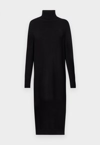 VIRIL ROLL NECK MIDI - NOOS - Gebreide jurk - black