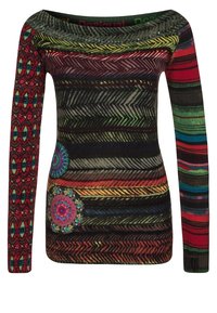 Desigual Stickad tröja - green