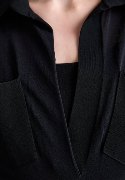 Victoria Beckham PANELLED DRESS SET - Vestito lungo - black