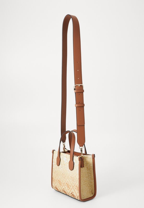 SILVANA 2 COMP MINI TOTE - Handbag - cognac2