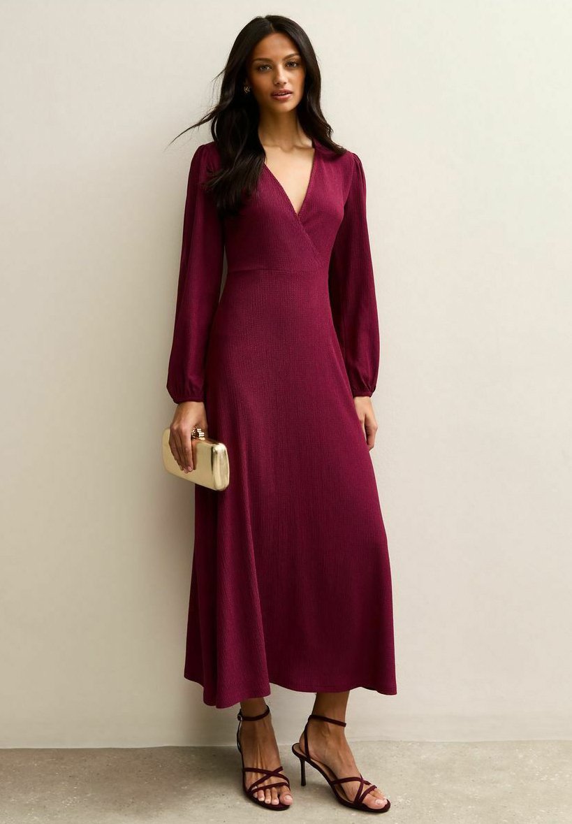 new look red wrap dress Red Wrap Maxi by Great Jones