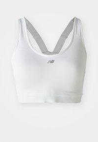 ESSENTIAL RUN BRA - Sportmelltartó közepesen nehéz sportoláshoz - white