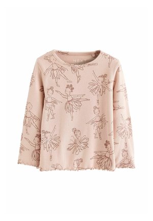 Tops ar garām piedurknēm - pink ballet