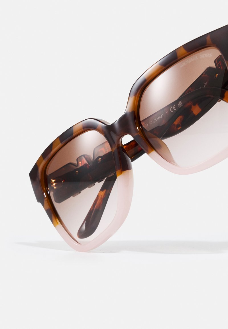 Michael Kors KARLIE - Sunglasses - dark tortoise/pink/brown  display picture 3