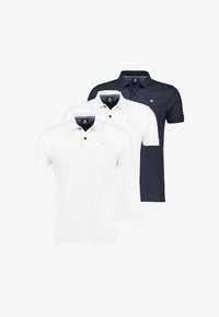 Non sélectionné, weiß dunkelblau