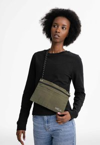 MELA UNISEX  - Schoudertas - dark olive