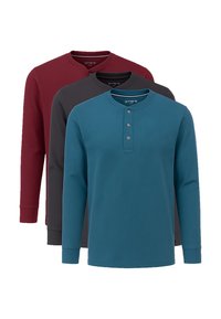 Unausgewählt, blue dark grey burgundy