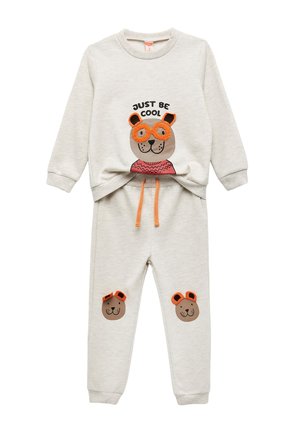 TEDDY BEAR PRINTED SET - Chándal - beige