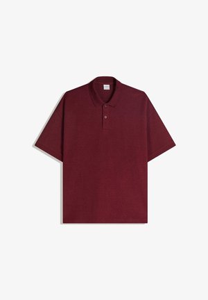 Bershka, SHORT SLEEVE - Poloshirts - bordeaux