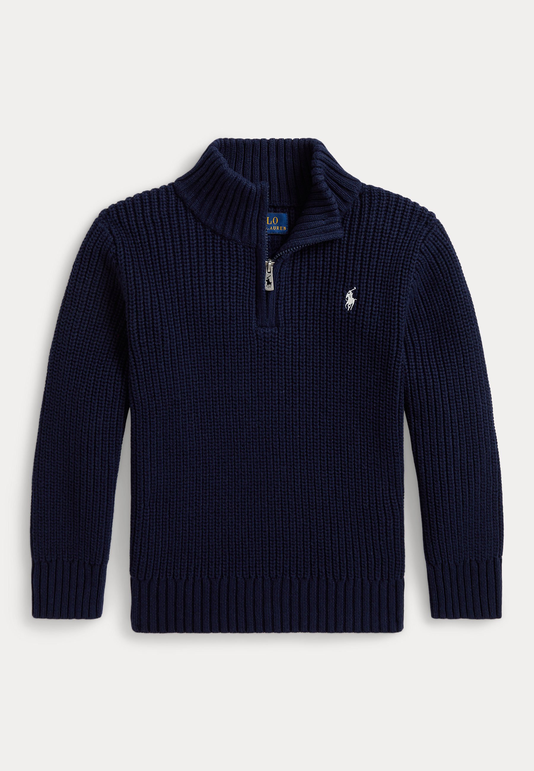 Polo Ralph Lauren COTTON QUARTER-ZIP SWEATER 2-6Y - Jumper