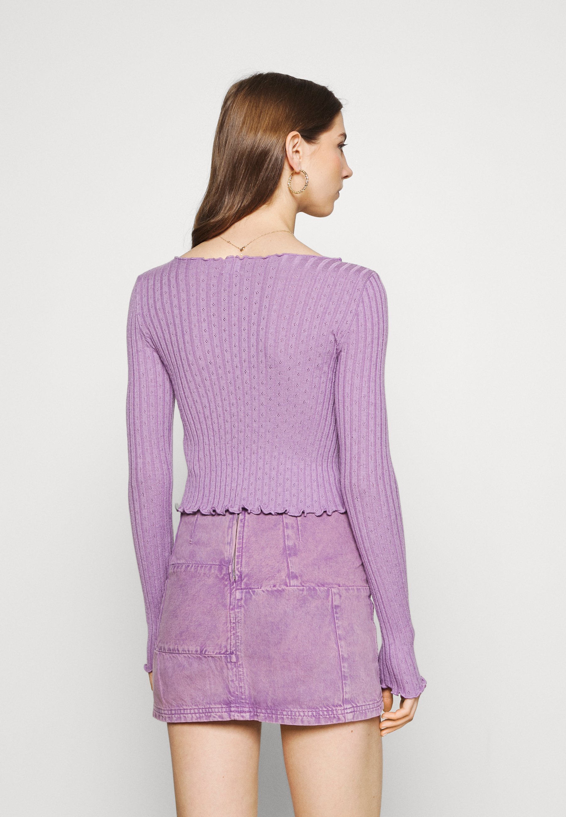 urban outfitters tie front cardigan