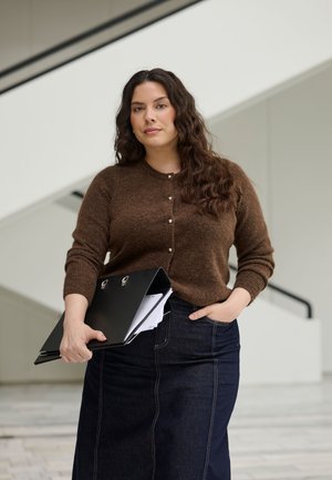 Kaffe Curve, KCNIELA - Cardigan - carafe melange