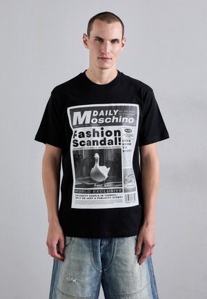 GOOSE - T-shirt imprimé - black