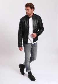 Lee Cooper BABA - Skinnjacka - black