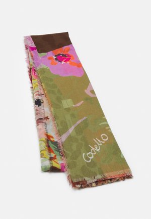 DIGITAL MIXED PATTERNS - Foulard - rust