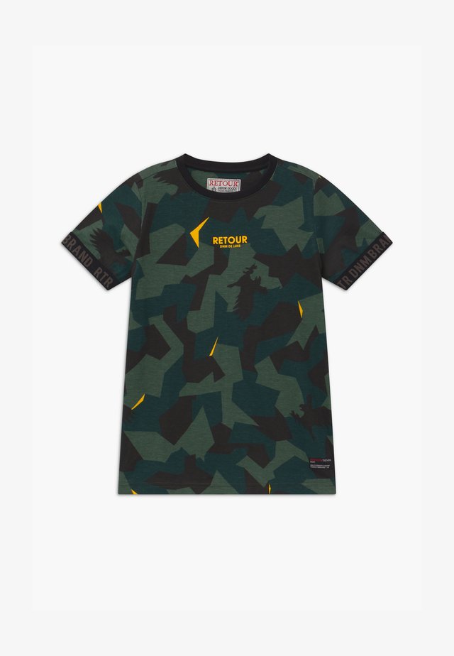 SEF - T-Shirt print - dark green
