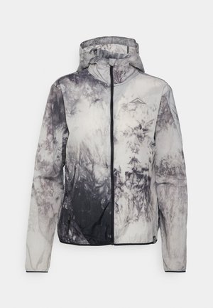 Nike Performance W NK TRAIL JACKET - Løbejakker - black/black/(photon dust)