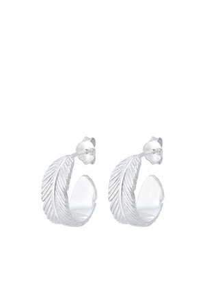 Elli FEATHER FESTIVAL TREND - Orecchini - silver-coloured