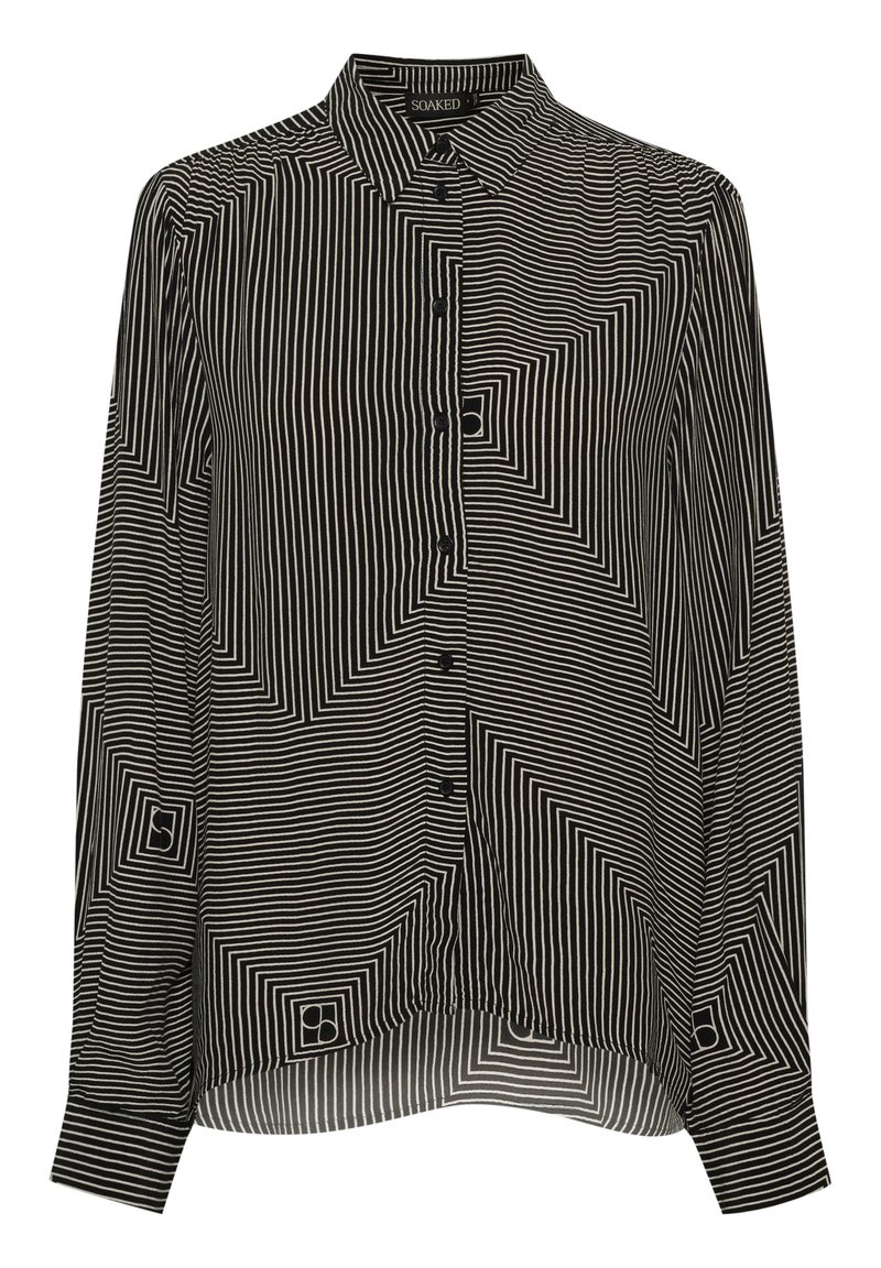 Soaked in Luxury Overhemdblouse zwart Soaked in Luxury Overhemdblouse zwart