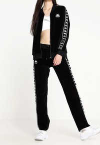 Kappa Felpa con zip - black
