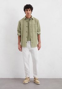 Marc O'Polo WITH ONE CHEST AND SIDE SEAM POCKETS STRAIGHT - Lichte jas - mult oak ash