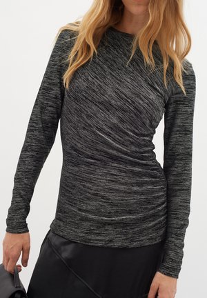 Long sleeved top - silver-coloured