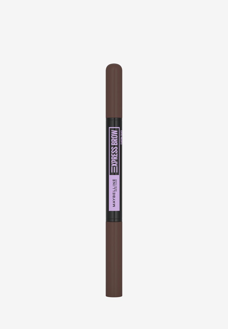 Maybelline New York - EXPRESS BROW SATIN DUO - Crayon sourciles - 4 dark brown, Agrandir