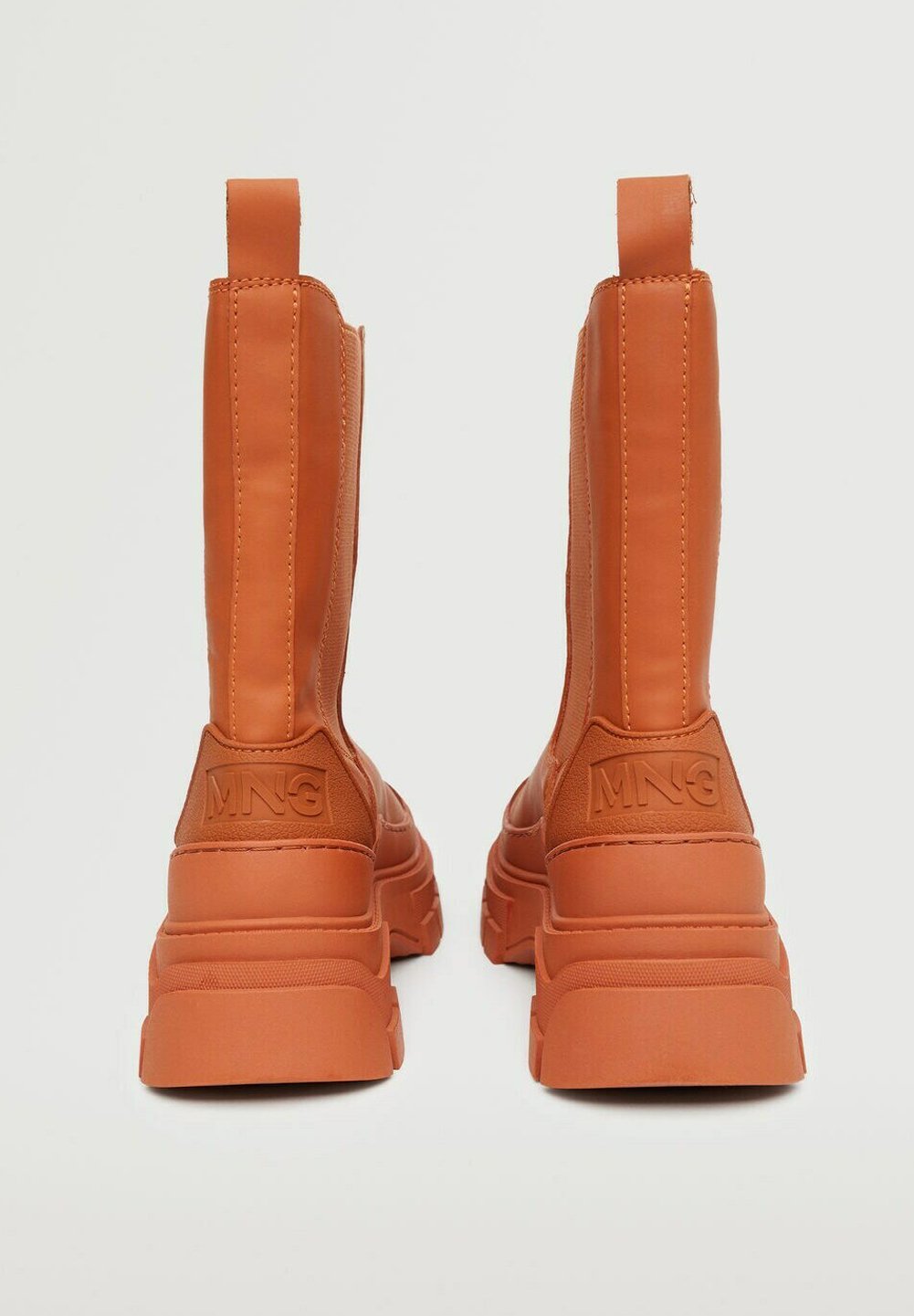 Mango WATER - Botas de agua - orange/naranja - Zalando.es