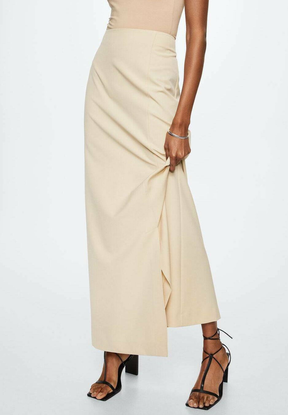 Mango KARIB-A - Maxirok - beige - Zalando.nl