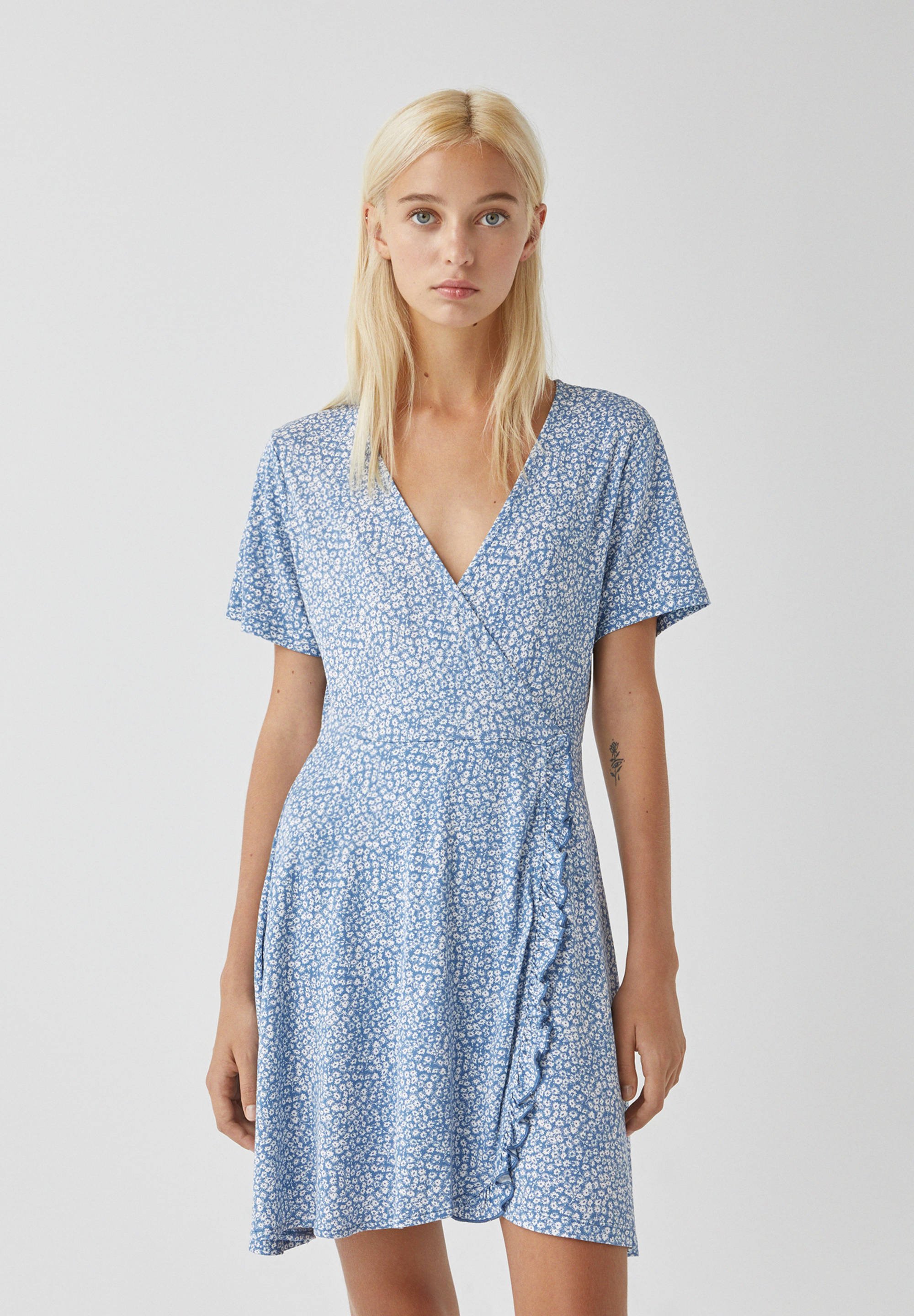 PULL\u0026BEAR Freizeitkleid - blue/blau - Zalando.de