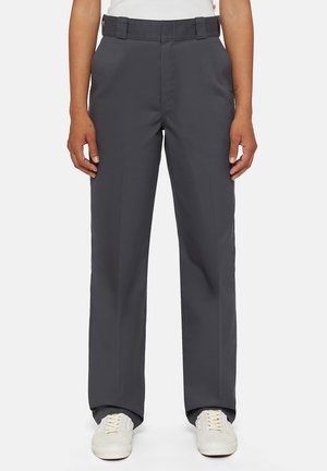 Kalhoty - mottled dark grey