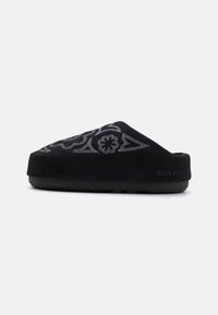 MULE EMBROIDERED UNISEX - Pantoffels - black/grey