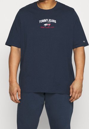 Triko s potiskem - dark blue