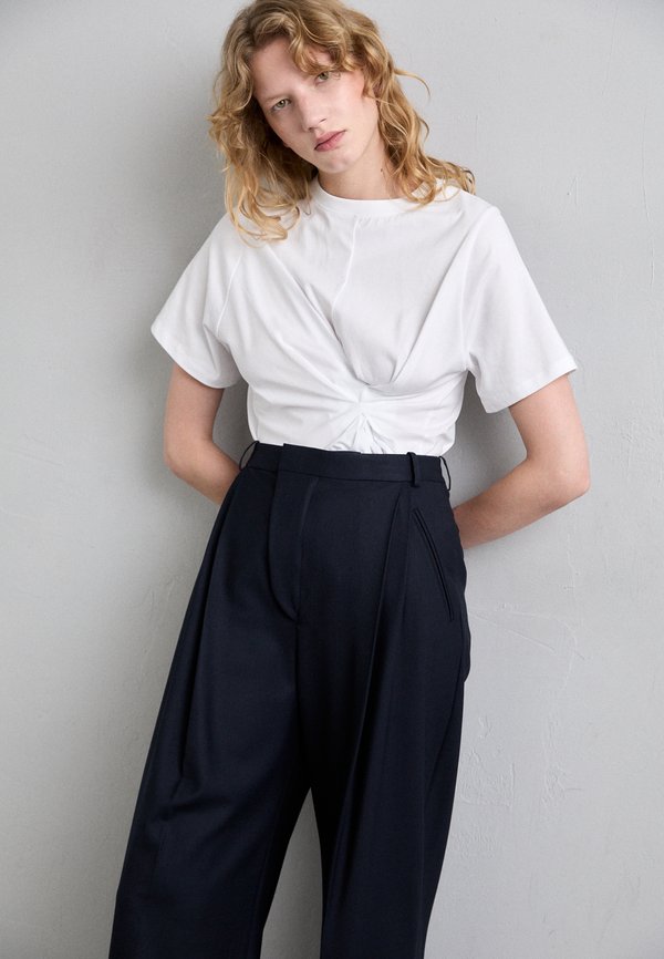 WIDE LEG TROUSER - Trousers - midnight2