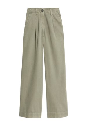 Marks & Spencer RICH SLOUCHY WIDE  - Bukser - sable
