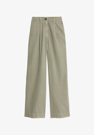 Marks & Spencer RICH SLOUCHY WIDE  - Pantalon classique - sable