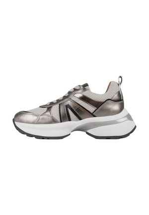 Sneakers - metallic grey