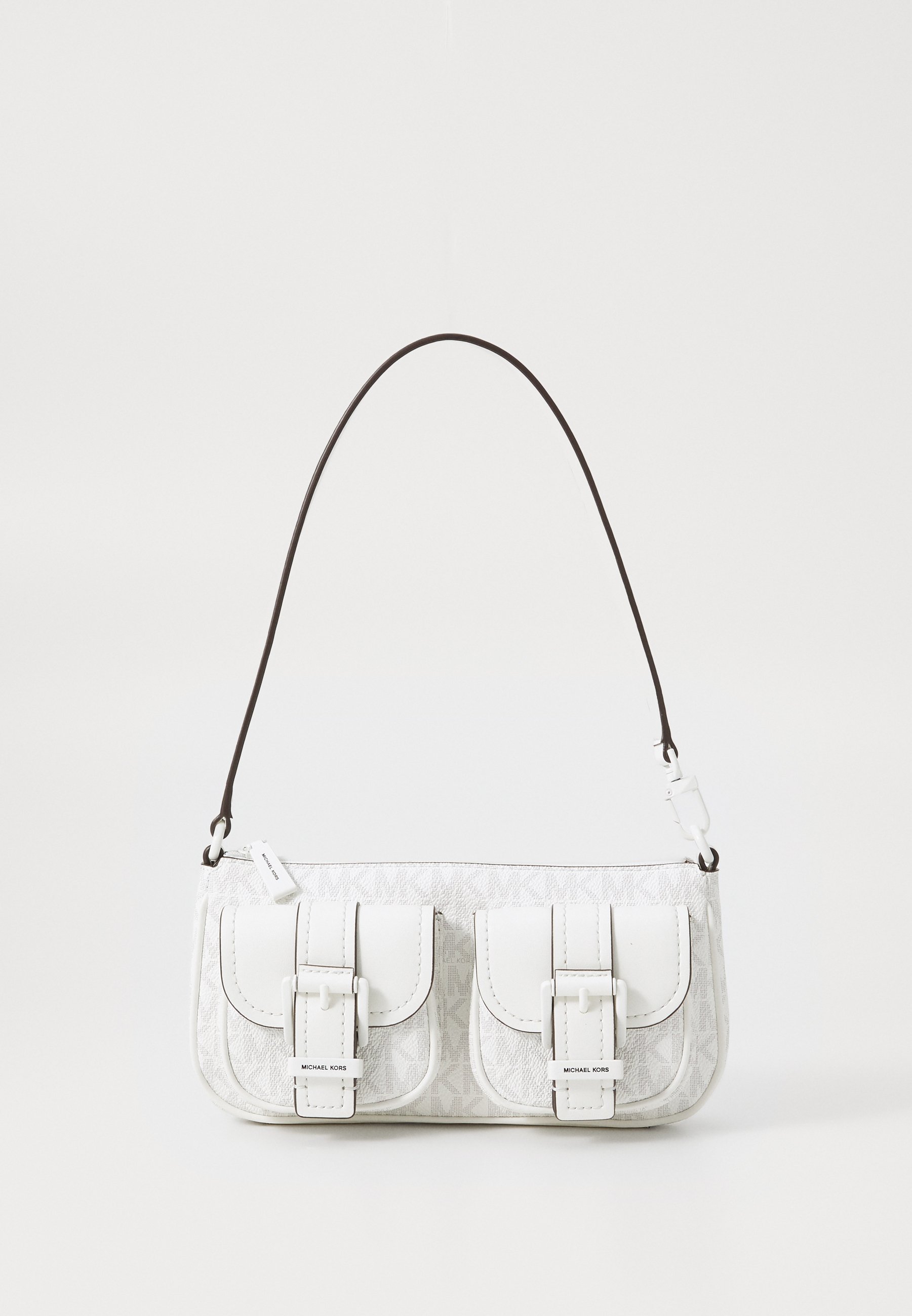 MICHAEL Michael Kors ZOE POUCHETTE - Handbag - optic white 