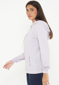 LEGEA SAIL - Felpa con zip - lilla