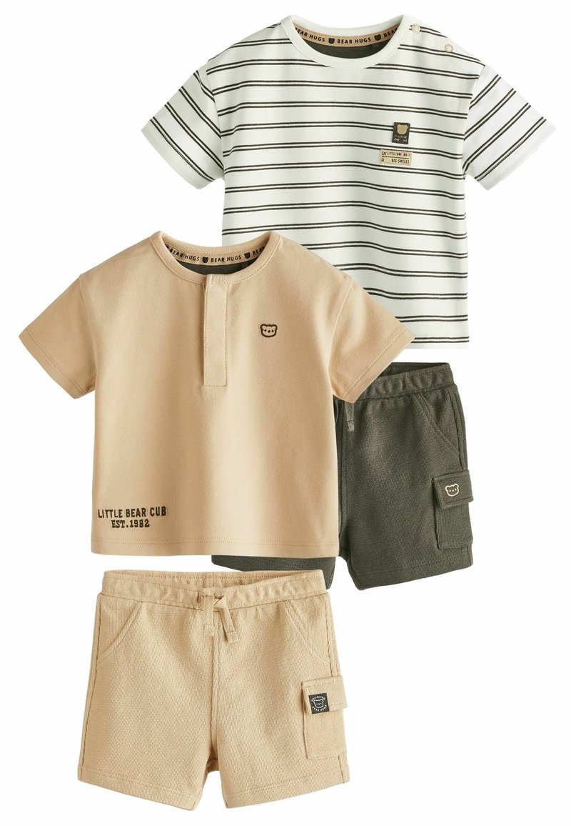 Next 4 PACK REGULAR FIT - Shorts - camel