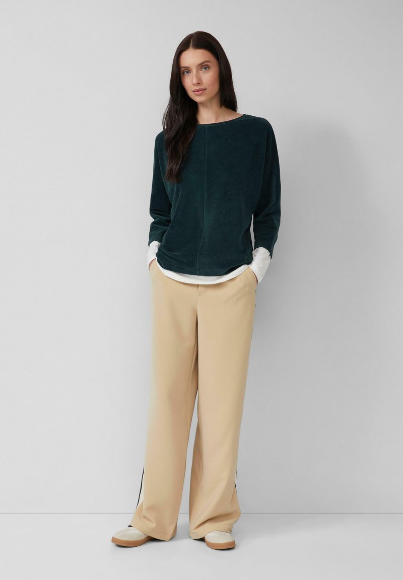 s.Oliver Maglietta a Maniche Lunghe, Verde, 40 Donna
