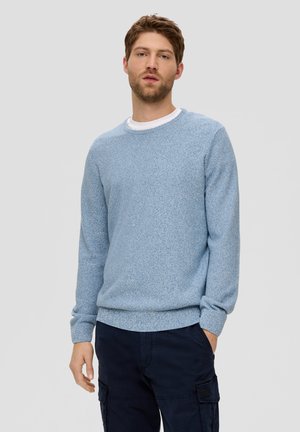 s.Oliver, MIT CREW NECK - Jumper - hellblau