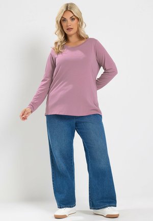 Yours Clothing, PLUS SIZE T-SHIRTS 3 PACK - Long sleeved top - multi