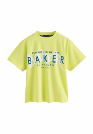Baker by Ted Baker GRAPHIC - Marškinėliai su spaudiniu - lime green